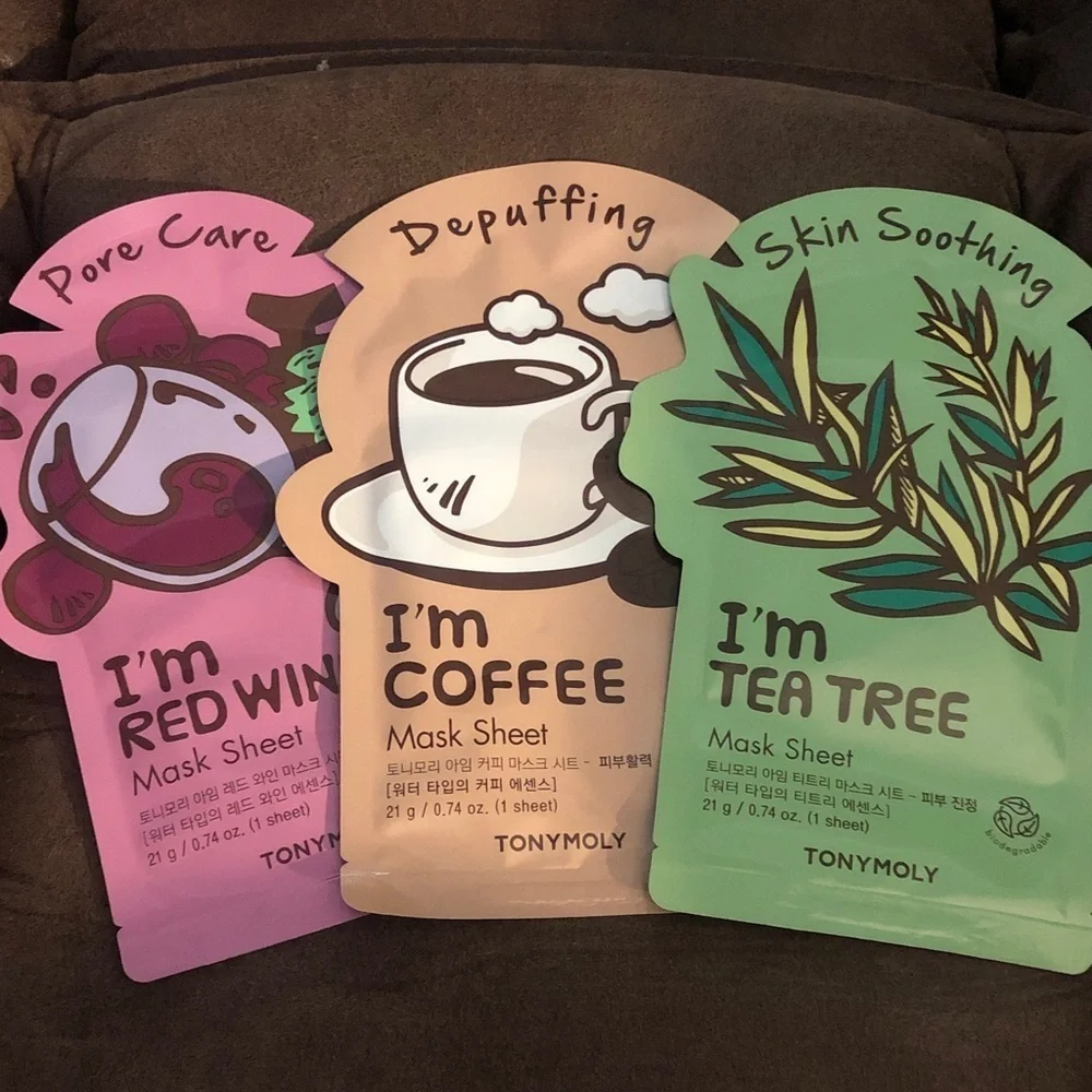 TONYMOLY Set of 8 Sheet Masks